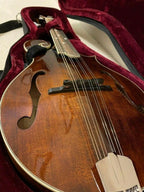Eastman F-Style Mandolin, 8 Strings, Brown, With Hard Case - MD515