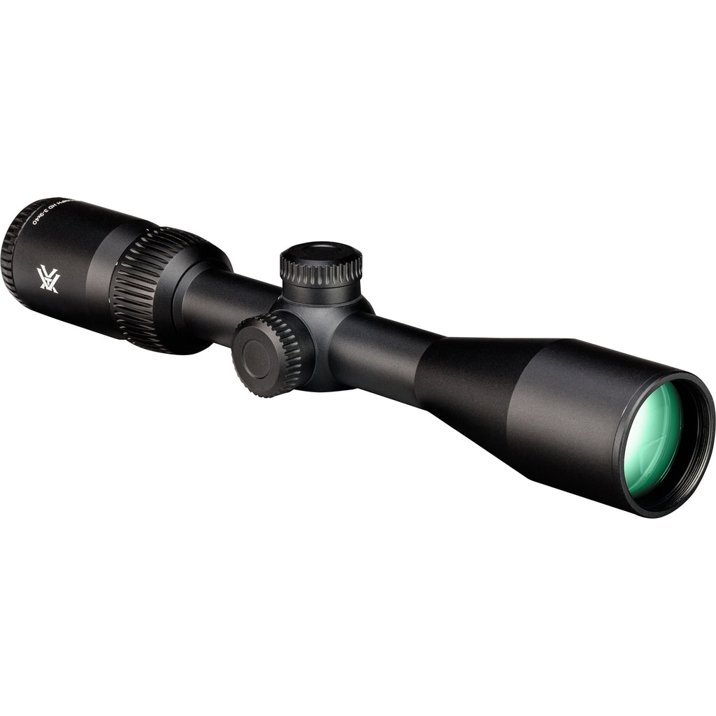 Vortex Triumph HD 3-9x40 Second Focal Plane, 1-inch Tube Riflescope Kit - Dead-Hold BDC (MOA) Reticle, 1" Hunter Rings - 0.90" Low Height, Neoprene
