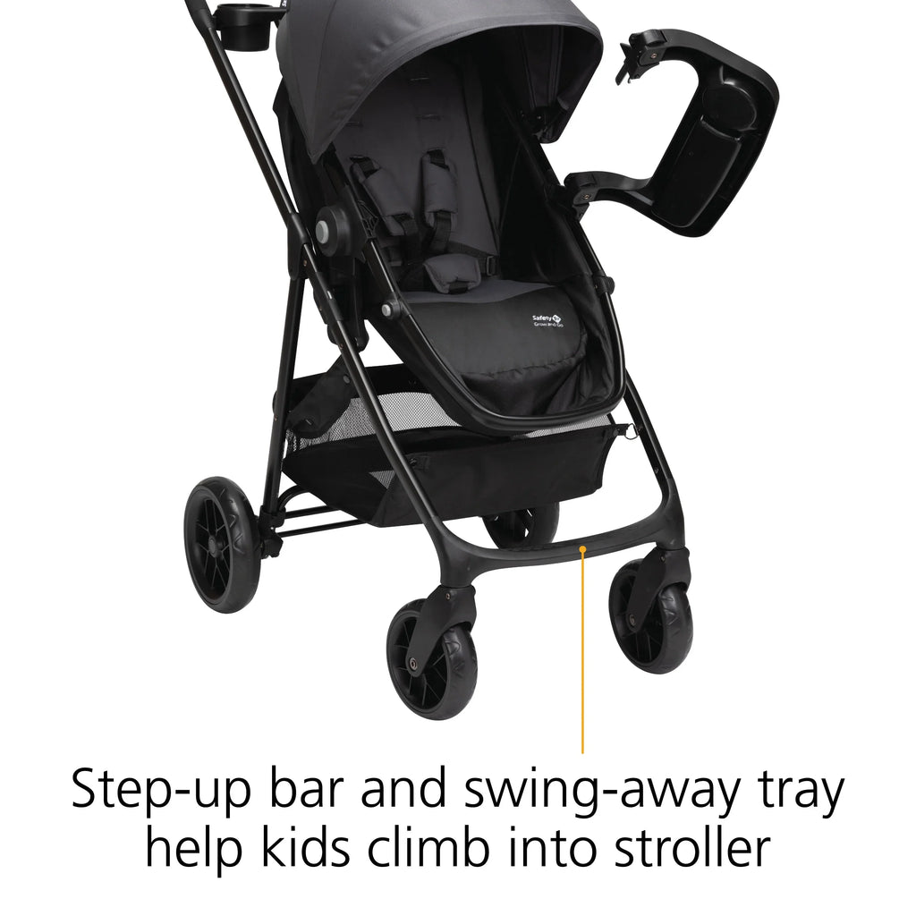 Safety 1st Grow And Go Sprint Modular Travel System Stroller With Rear-Facing Infant Car Seat - Bluestone