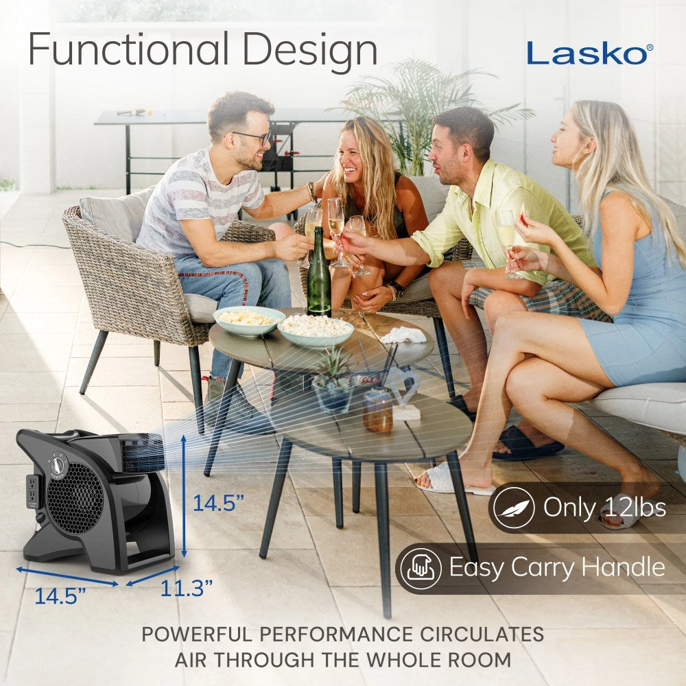 Lasko Pro Performance 14.5 In. High Velocity Utility Fan - U15617