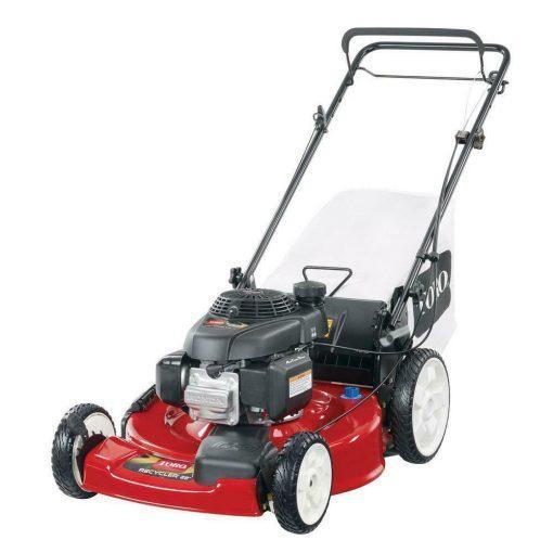 Toro Self-Propelled Gas Lawn Mower, 22 in Steel Deck, Honda Engine, 11 in Rear Wheels