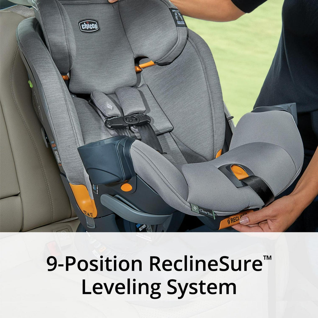 Chicco OneFit ClearTex All-in-One Car Seat, Slate - 00079741040070
