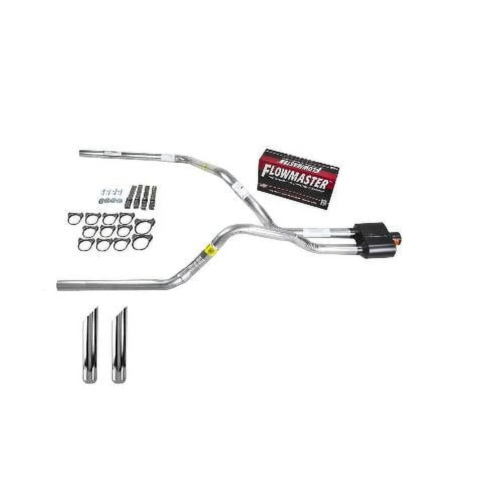 Flowmaster Silverado 88-95 Dual Exhaust 2.5 Pipe - Super 10 SW Tip