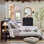 Better Homes & Gardens Starburst Patchwork Cotton Quilt, Full/Queen