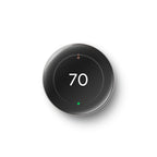 Google Nest Learning Thermostat (4th Gen) with Nest Temperature Sensor (2nd Gen) - Energy-Saving Smart Thermostat with Smart Schedule - Monitors