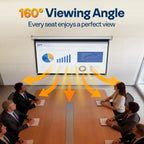 SPECSTAR 100 inch Manual Pull Down Projector Screen, 16:9 HD Retractable Projector Screens with Auto Locking for Movie Home Theater Cinema Office