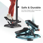 Sunny Health & Fitness Power Stepper With Resistance Bands, 330 LB Capacity - SF-S021055