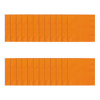 24 Count 6.5IN x 6.5IN Orange Disposable Paper Napkins by Way To Celebrate