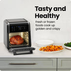 Chefman Digital Air Fryer With Rotisserie, 10 Qt, 17 Presets - CRJ38-10-RDO-V2