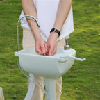 Miekor Portable Sink And Toilet Combo - 5Gal Hand Washing Station And 5.3 Gal Flushing Toilet
