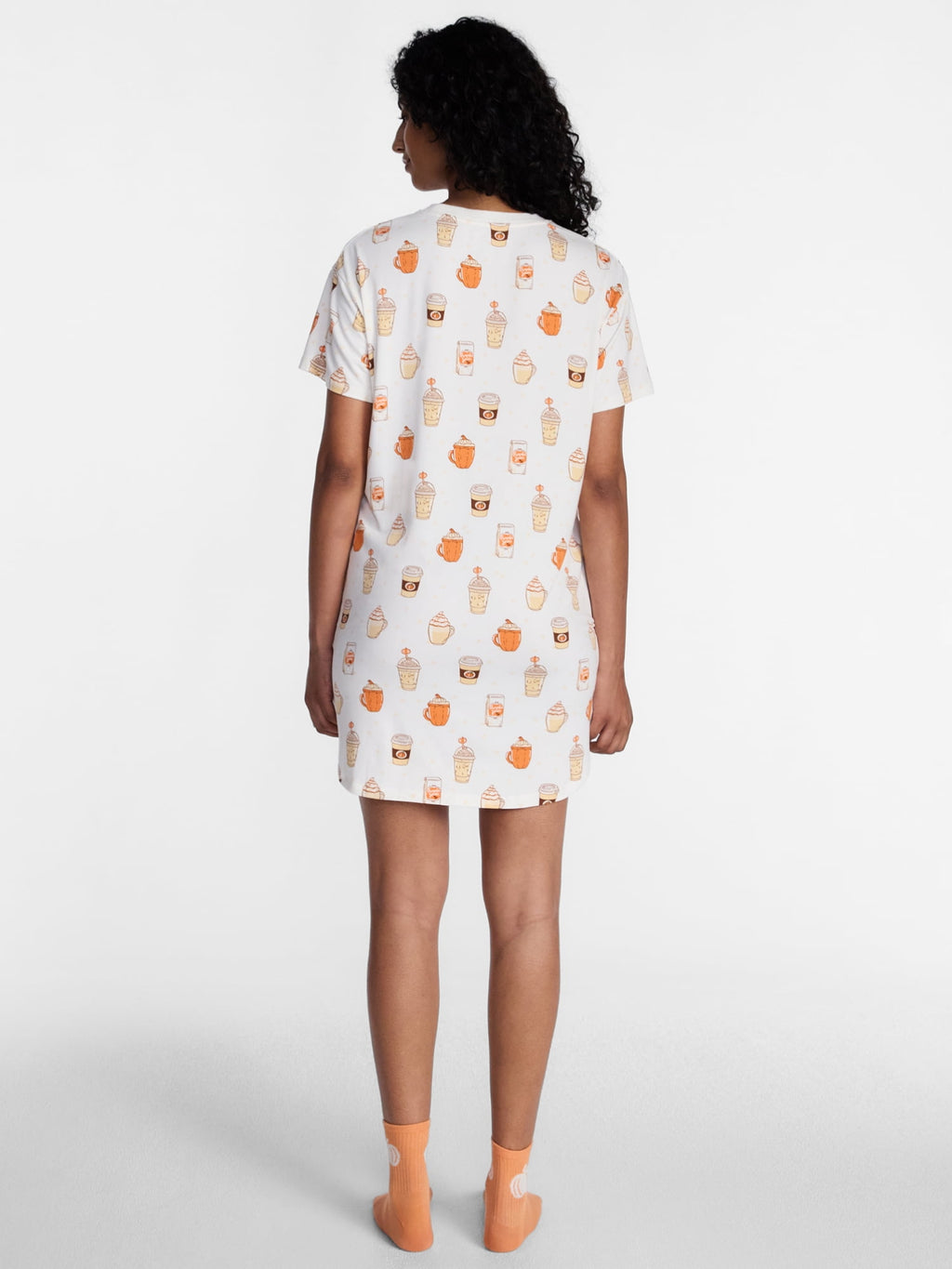 Halloween Women's Sleepshirt Top and Socks Set from Way to Celebrate, 2-Piece