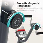 Sunny Health & Fitness Smart Magnetic Recumbent Bike With Hand Cycle - SF-RB423034