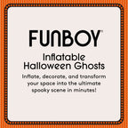 FUNBOY Inflatable Ghost Halloween Decorations Outdoor, 2-Pack