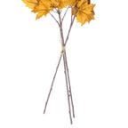 My Texas House Fall Faux Maple Leaf Bundle, Yellow, 20"