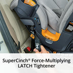 Chicco OneFit ClearTex All-in-One Car Seat, Slate - 00079741040070