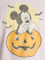 Mickey Mouse Pumpkin Men's and Big Men's Halloween Graphic Tee, Sizes XS-5XL