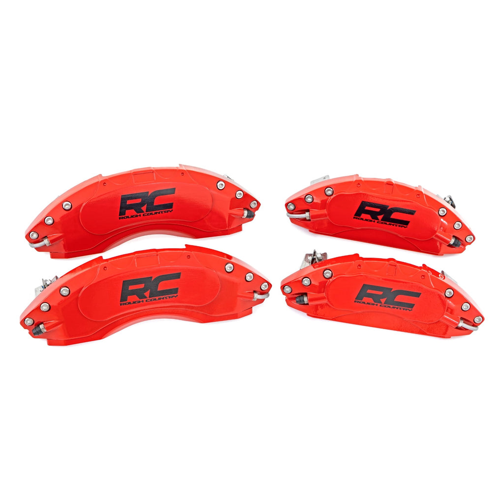 Rough Country Brake Caliper Covers for 2019-2026 Chevy/GMC 1500 - 71106A