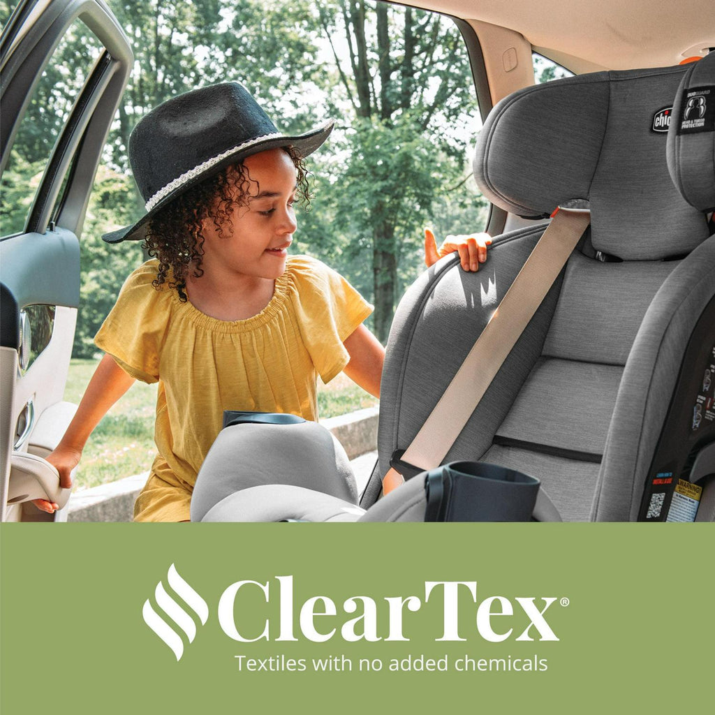 Chicco OneFit ClearTex All-in-One Car Seat, Slate - 00079741040070