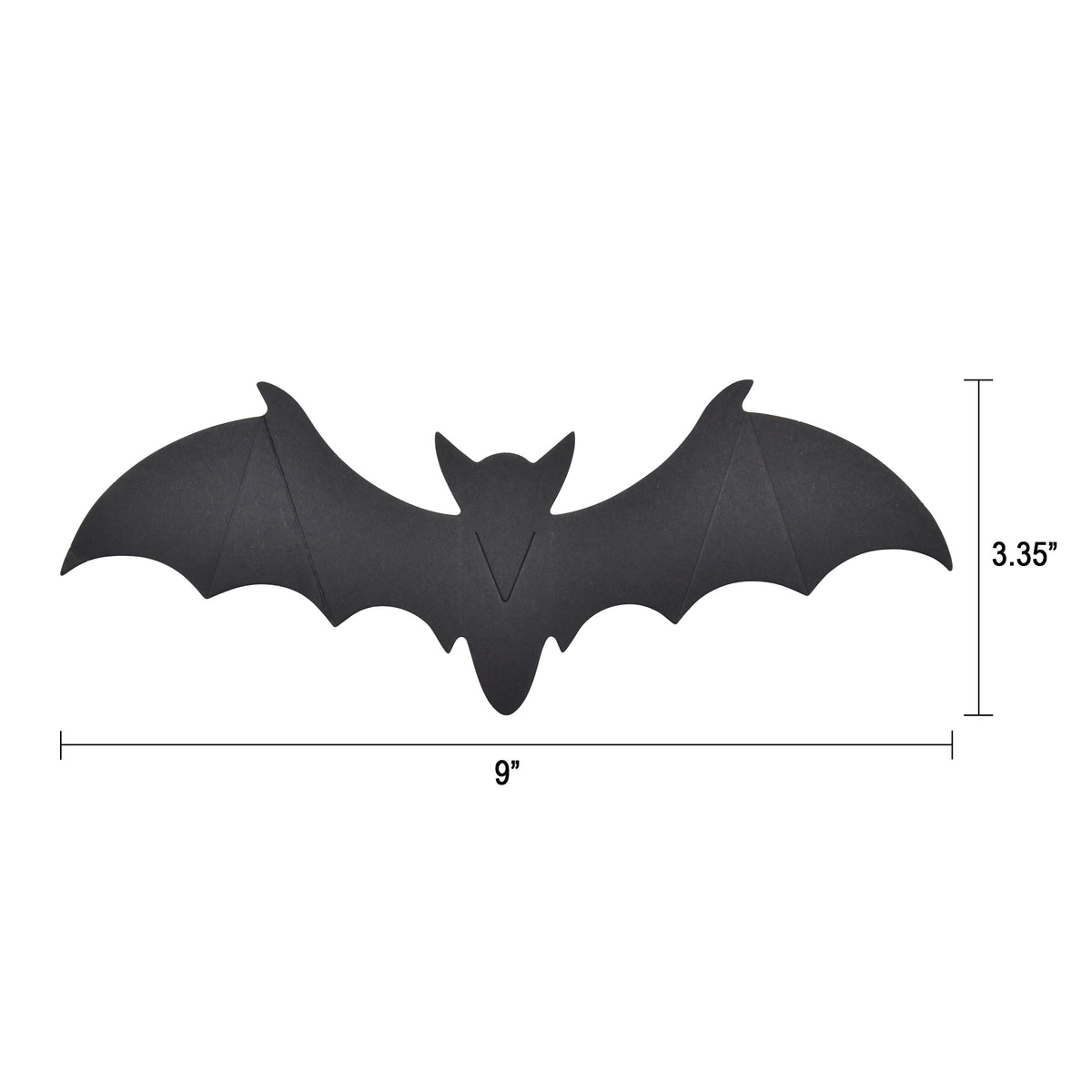 Creepy Gauze Fabric with Bats, Gray, 29.5" x 118", Halloween by Way To Celebrate