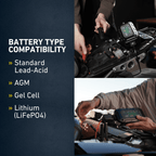 Battery Tender Charge N Start 1100 - 12V 1A Automotive Battery Charger & 1000A Jump Starter