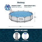 Bestway Steel Pro MAX Above Ground Pool Set, 10' x 30 in