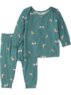 Carter's Child of Mine Baby ComfySoft Outfit Set, 2-Piece Sizes Preemie-12 Months