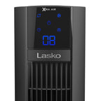 Lasko Xtra Air 48in 4-Speed Oscillating Remote Controlled Tower Fan, Black - T48336