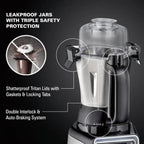 Hamilton Beach Professional Juicer Mixer Grinder 2.2 HP 120V With 3 Stainless Steel Jars, 1.5 Liters - 58770