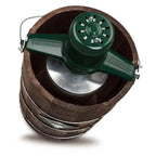 White Mountain 6 Qt. Green And Brown Electric Ice Cream Maker