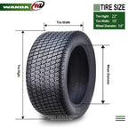WANDA 22X10-14 Lawn Mower Tractor Cart Turf Tires 4 Ply 22x10x14 -Set 2-13216
