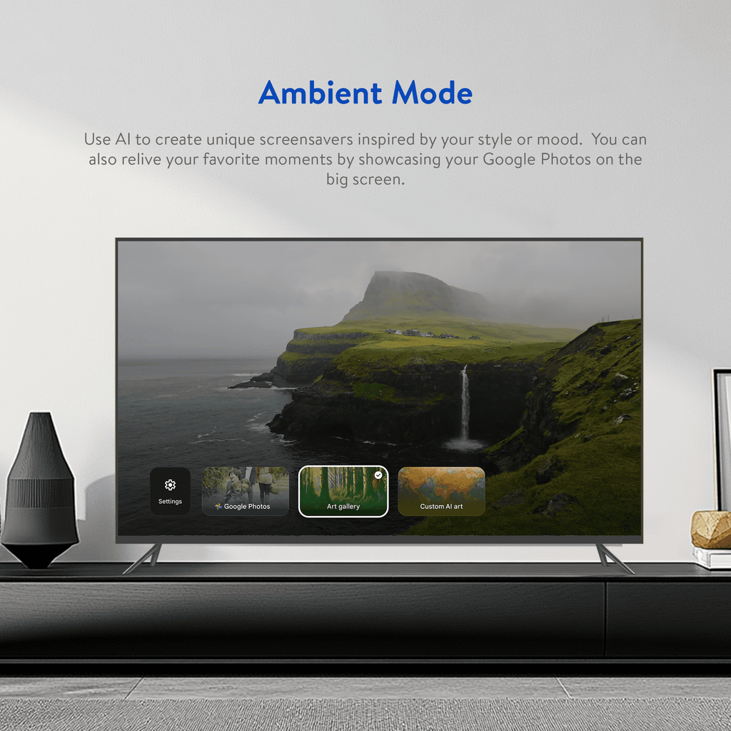 onn 4K Pro Streaming Device, Google TV with Gemini (NEW 2026 Model) - Ultra-fast Streaming, Stunning 4K UHD, 32GB Storage, 3GB RAM, Dolby Vision &