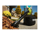 RYOBI Vac Attack 40V Cordless Leaf Vacuum & Mulcher With 2x 5.0Ah Batteries & Charger - RY40451-2B