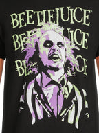 Beetlejuice Men's and Big Men's Graphic Tee with Short Sleeves