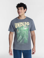 Halloween Men's Evil Jack Graphic Tee from Way to Celebrate, Sizes XS-4XLT