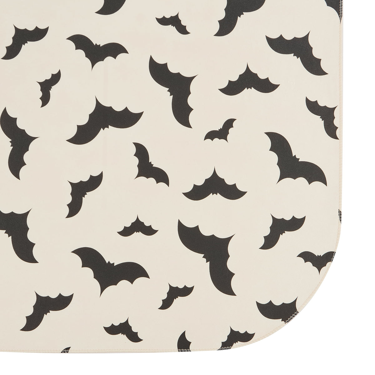 Way To Celebrate Halloween PEVA Tablecloth Indoor & Outdoor Table 60" x 102" - Bat Toss