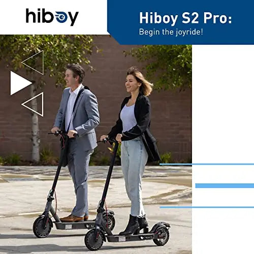 Hiboy Electric Scooter 500W, 10-Inch Solid Tires - S2 Pro