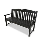 POLYWOOD Outdoor Bench, 60-Inch Recycled Plastic - Yacht Club