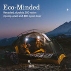 Coleman PEAK1™ 20°F Mummy Down Sleeping Bag - Regular
