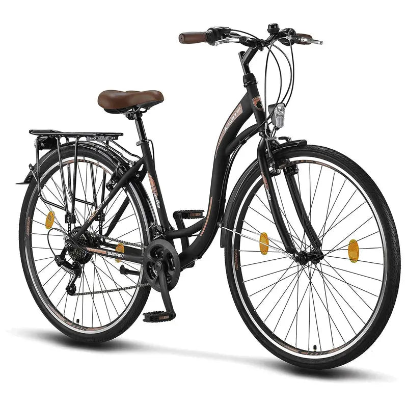 Licorne Urban City Bike, Aluminum Frame, 24.0 Inches/26.0 Inches/28.0 Inches - Stella Premium