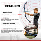 Genesis Archery Original Archery Compound Bow and Arrow Set - Right Hand Draw - Blue