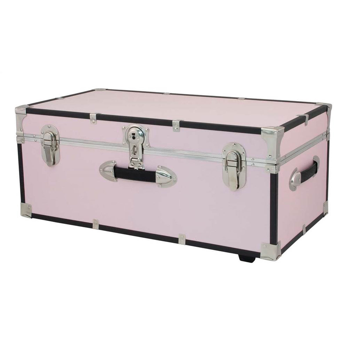Seward Trunk Rover 30" Trunk with Wheels & Lock-Color:Blush