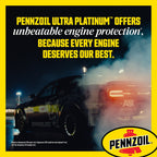3 pack) Pennzoil Ultra Platinum Full Synthetic 5W-30 Motor Oil, 5 Quart