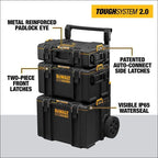 DEWALT ToughSystem 2.0 24-Inch Modular Tower Storage Kit, 3-Piece Set - DWST60437