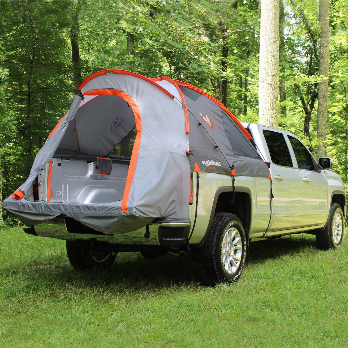 Rightline Gear 110730 Truck Bed Tent Fits select: 2017-2018 CHEVROLET SILVERADO, 2015 FORD F150