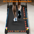 VLDTDRDI Folding Treadmill 500 LBS 3.5 HP 10 MPH With Incline