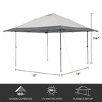 Core 13 x 13 Center Push Instant Canopy