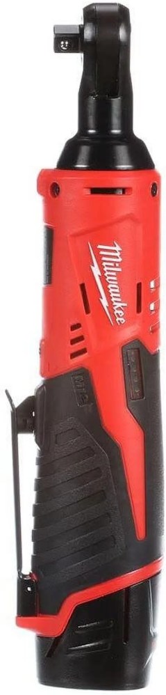 Milwaukee M12 12-Volt 3/8-in Cordless Lithium-Ion Ratchet Kit With Tool Bag