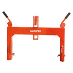 3-Point Cat 1 Quick Hitch, 3000 lb Lift, 27.5" Arm Span, 14.5"-17.5" Level Adjustment, with Adaptor