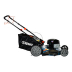 SENIX 22-Inch 163 cc 4-Cycle Gas RWD Self-Propelled Lawn Mower With 11-In Rear Wheels - LSSG-H1