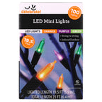 Indoor/Outdoor 100-Count LED Mini String Lights, 19.5', Halloween by Way To Celebrate